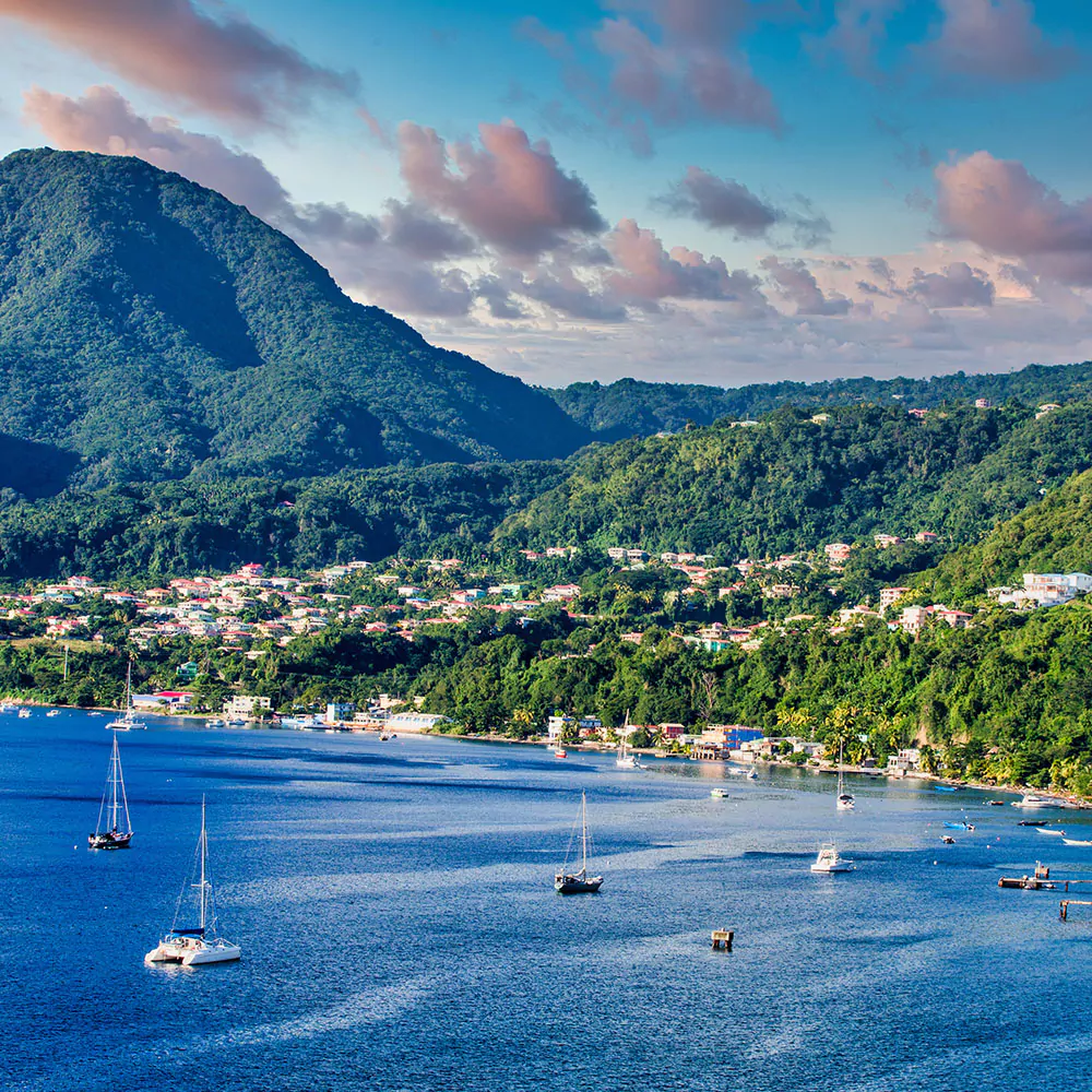 Dominica anchorage