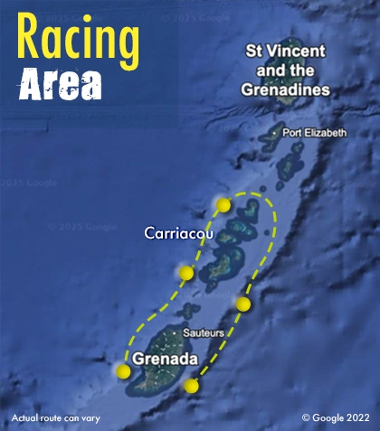 Grenada Race Week Map