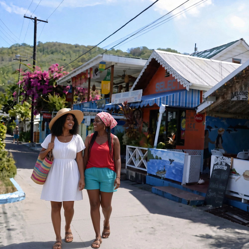 Bequia street scene