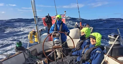 sailing the bay of biscay