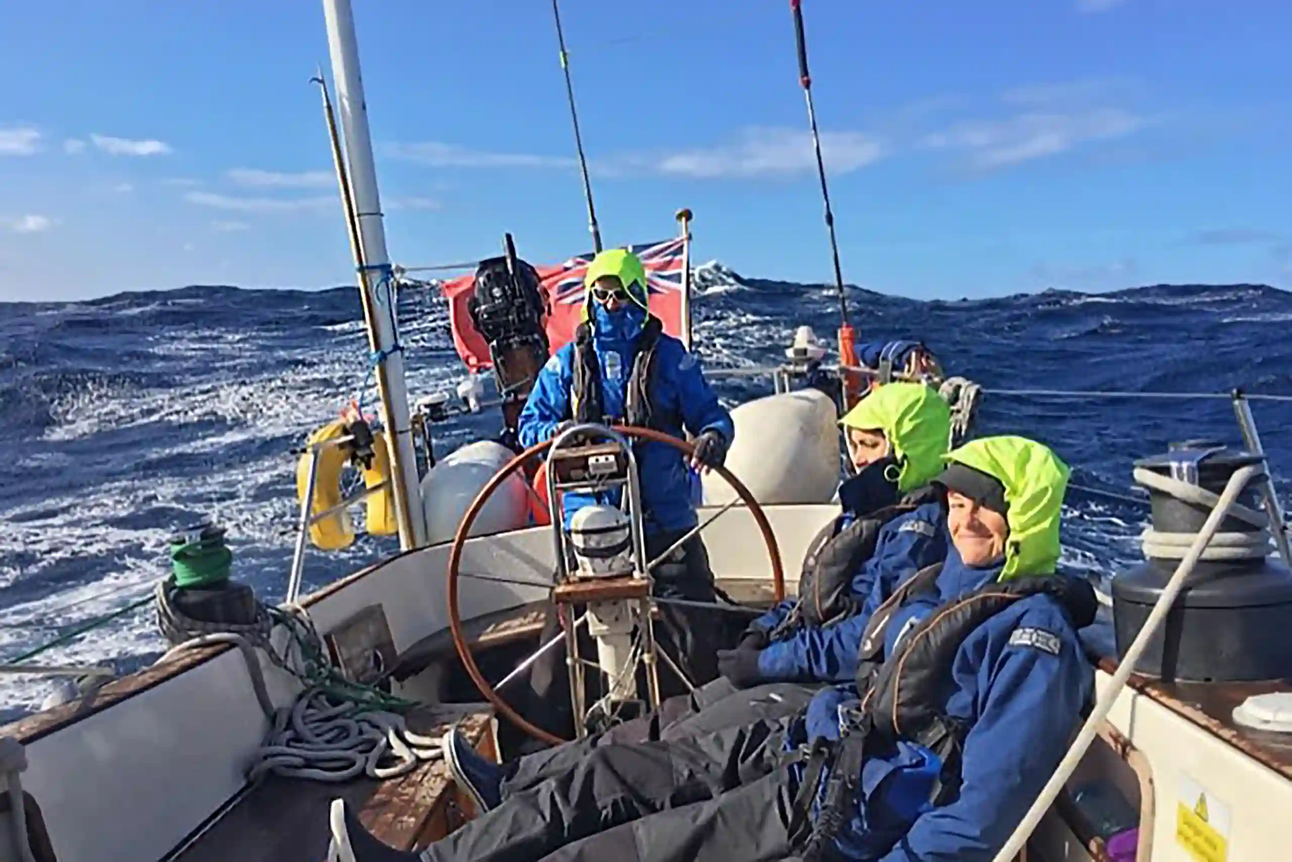 sailing the bay of biscay
