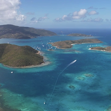 sailing offshore in the caribbean