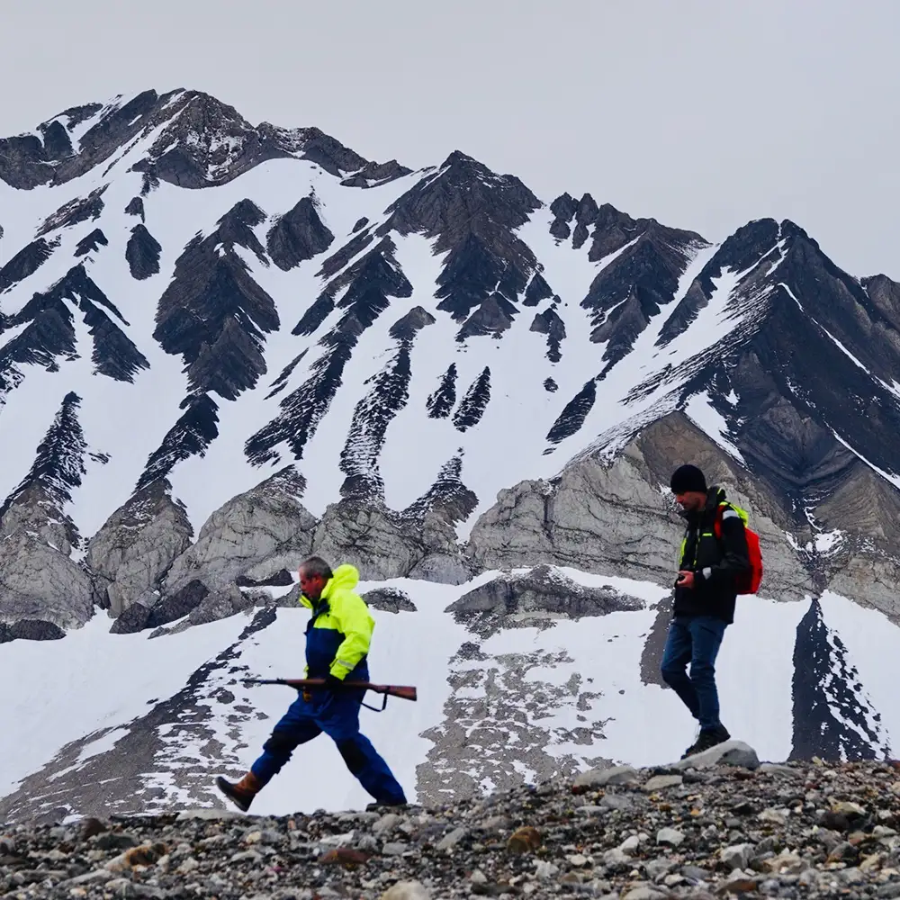 Hiking Svalbard