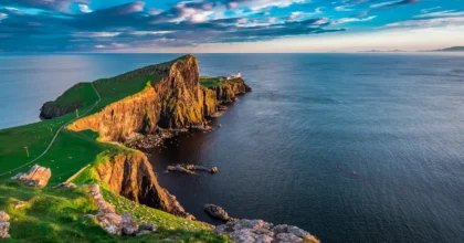 Shetlands cliffs
