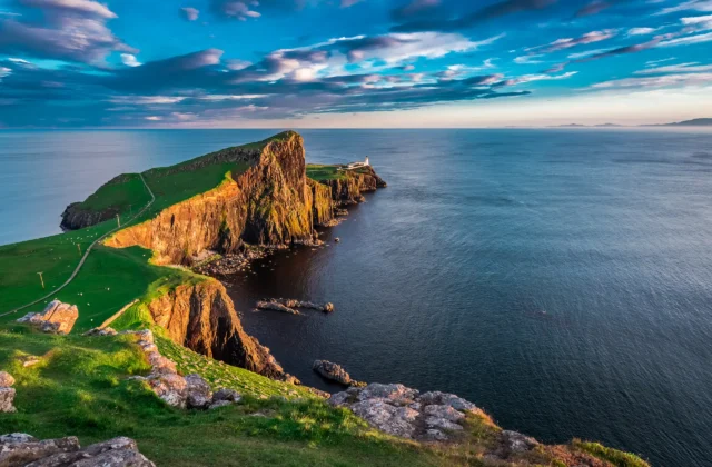 Klippen der Shetlands
