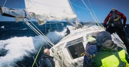crew on rya ocean qualifying passage