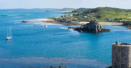 anchored in the scilly isles