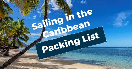 what to pack sailing in the caribbean