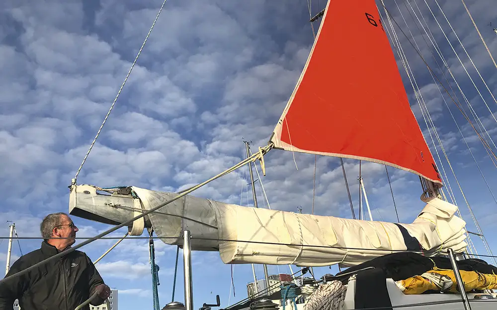 how to rig a trysail