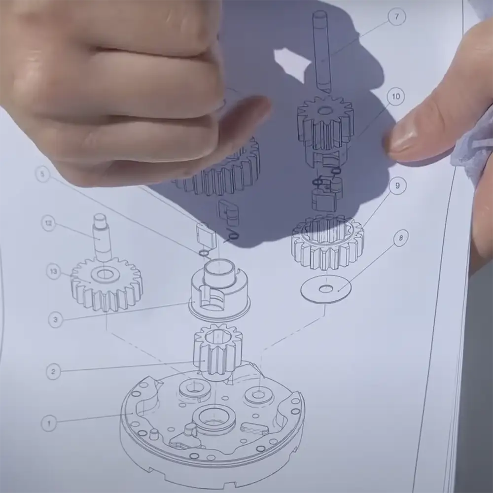 winch diagram