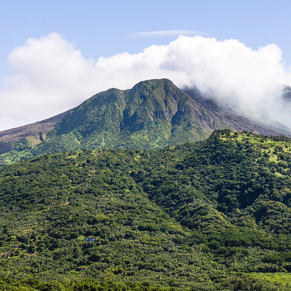 Montserrat volcano