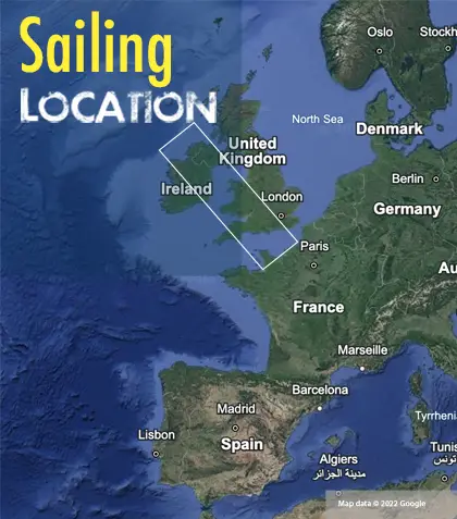 Mile builder sailing area map