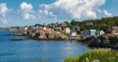 A quiet coastal inlet on Nova Scotia's wild South Shore